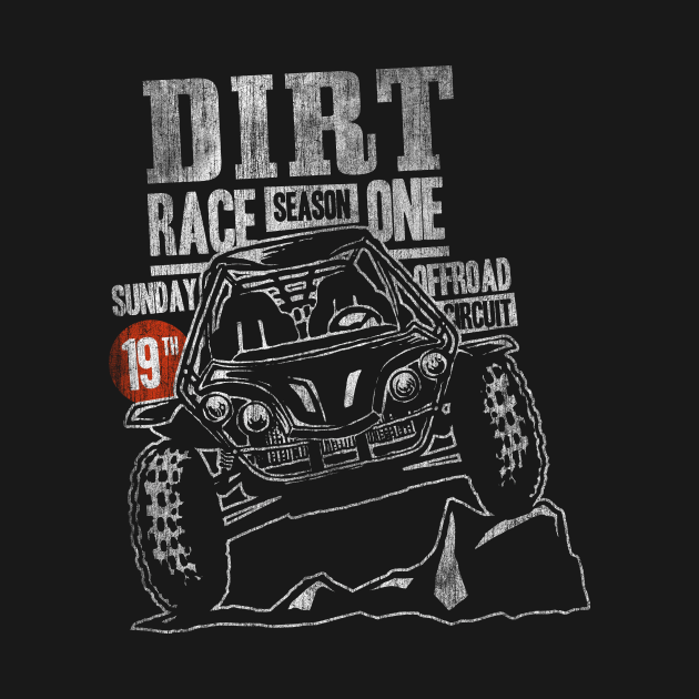 Disover Dirt Buggy - Dune Buggy - T-Shirt