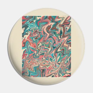 Abstract Acrylic Phonco Painting Pin