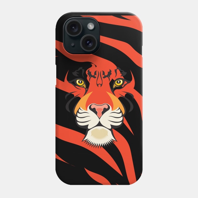 Year Of The Tiger Phone Case by FullOnNostalgia