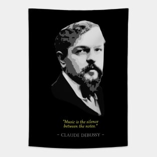 Claude Debussy Quote Tapestry