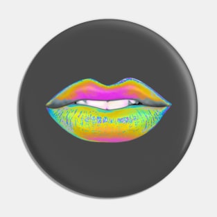 Rainbow Smile Pin