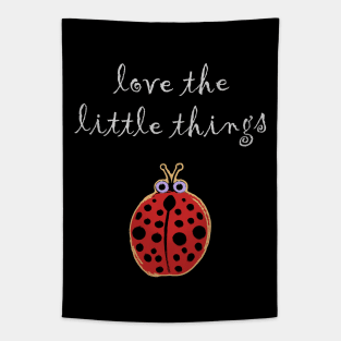 Love the Little Things Ladybug Tapestry