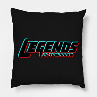 Legends of Tomorrow Logo - Glitch Pillow