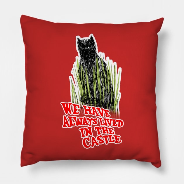 1966 WE HAVE ALWAYS LIVED IN THE CASTLE Pillow by JINTOMANG