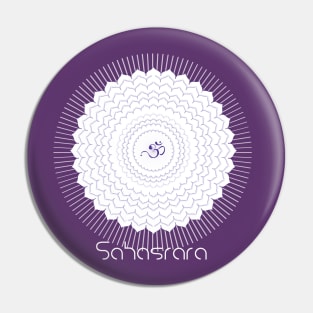 Seventh Chakra Sahasrara Pin