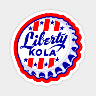 Vintage Liberty Kola Soda Bottlecap Magnet