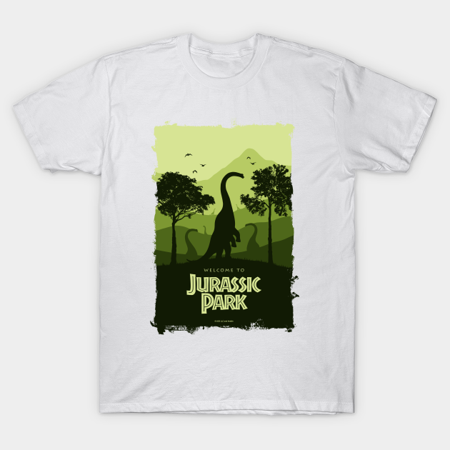 Discover Welcome To Jurassic Park - Jurassic World - T-Shirt