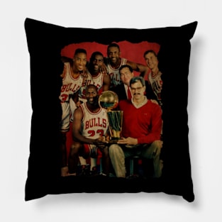 Chicago Bulls Vintage Pillow