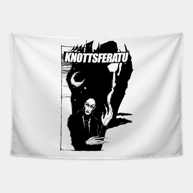 Knottsferatu Tapestry by ayaswae