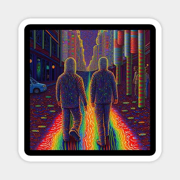 Walk With Me Magnet by Neurotic