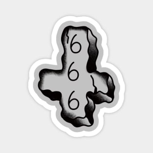 Atheist cross Magnet