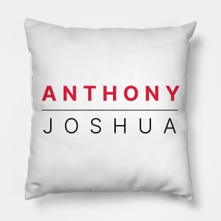 Anthony Joshua Boxing Classic Red Black Pillow