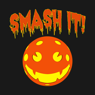 Halloween Pickleball Smash T-Shirt