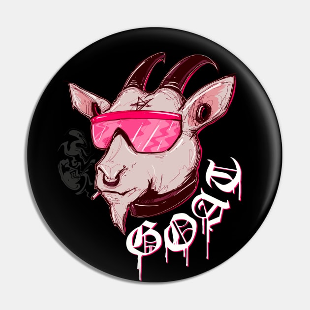 GOAT Pin by LVBart