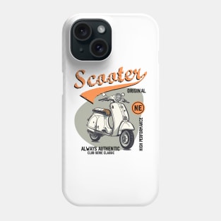 Vintage Scooter Phone Case