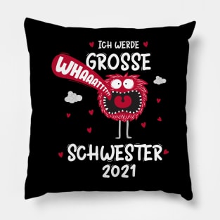 Großer Bruder 2021 lustiges Monster Schwangerschaft Pillow