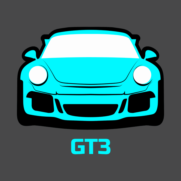 Porsche 911 GT3 Miami Blue by Carsncoolstuff