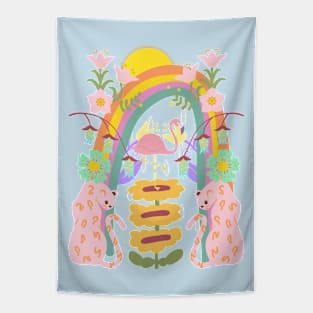 Purrrradise Tapestry