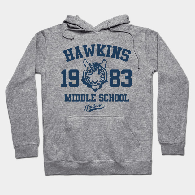 hawkins middle school hoodie