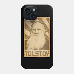 Leo Tolstoy Retro Propaganda Phone Case