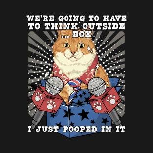 Funny Cat Meme I've Pooped into Box T-Shirt