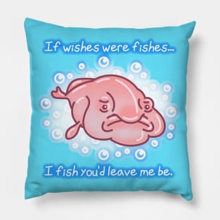 De-Motivational Blobfish Pillow