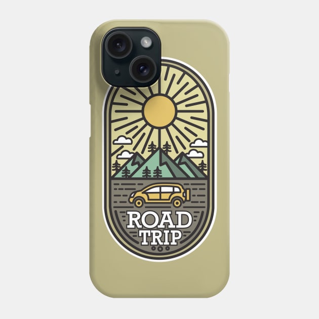 Road Trip Explore Outdoors Phone Case by CR8ART