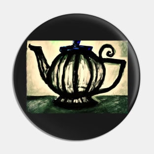 Shadow Teapot Pin