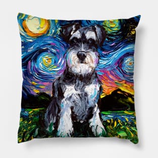 Schnauzer Night Pillow