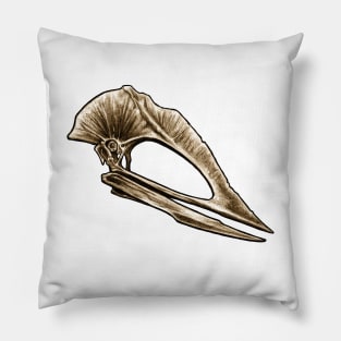 Tupuxura Pterosaur Skull Pillow
