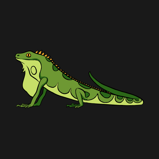 Lizard Iguana Komodo Dragon by fromherotozero