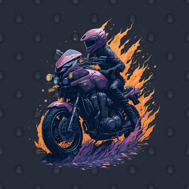 Extreme biker by webbygfx