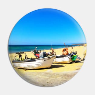 Fishing Boats, Salema, Portugal, II Pin