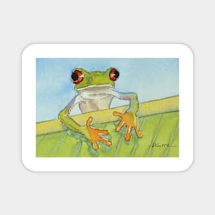 Tropical tree frog Magnet