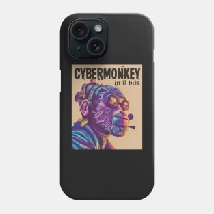 CYBERMONKEY in 8 bits Phone Case