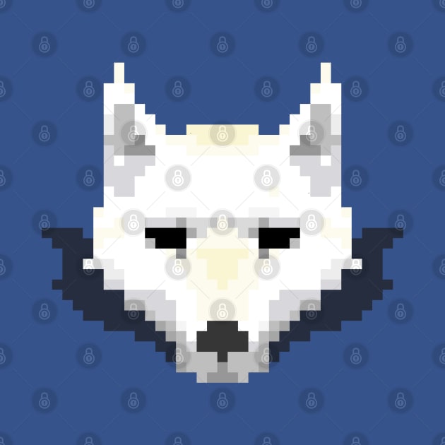 Pixel Wolf by cowboyknees