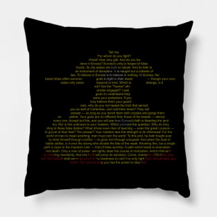 Gaius Praetorium Speech Gold Pillow