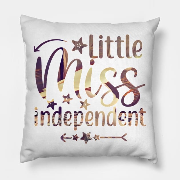 Little miss independen Pillow by PsyCave