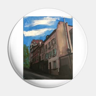 Shadows and the Sky of Paris Pin