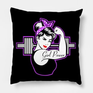 Strong Girl Pillow