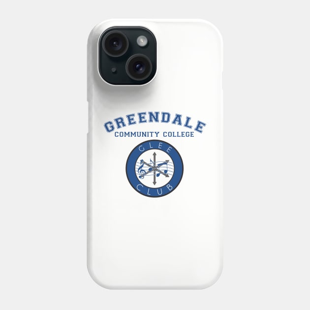 Greendale Glee Club Phone Case by Snomad_Designs
