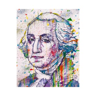 GEORGE WASHINGTON - watercolor portrait .2 T-Shirt