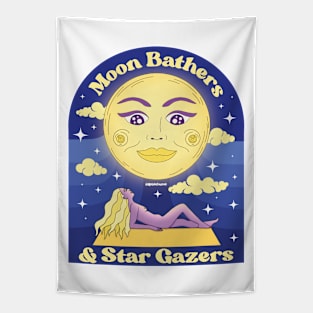 MOON BATHERS & STAR GAZERS Tapestry