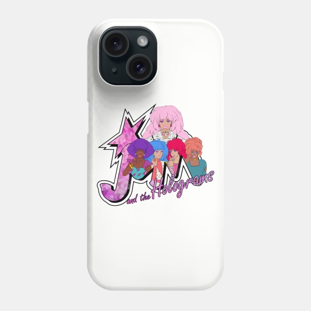 Love - Jem and the Holograms by BraePrint Phone Case by Braeprint