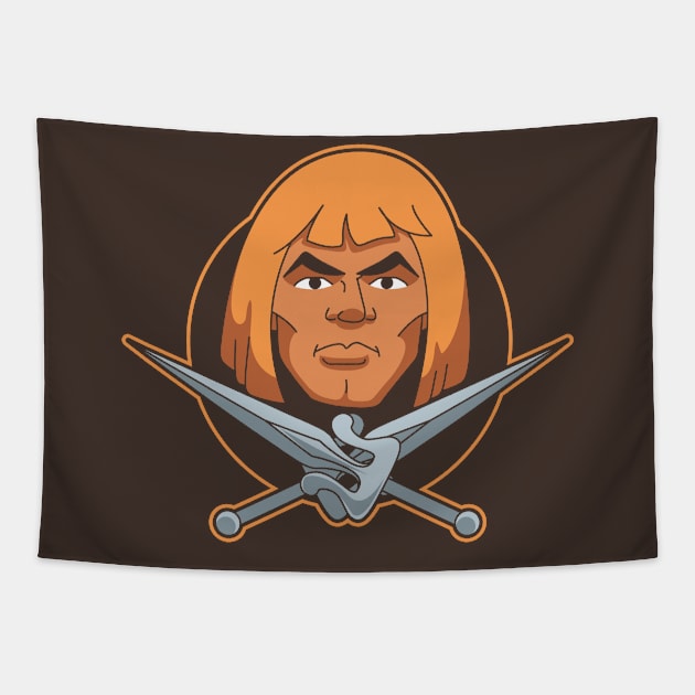 Masters of the Universe He-Man Tapestry by BangZoomKaboom