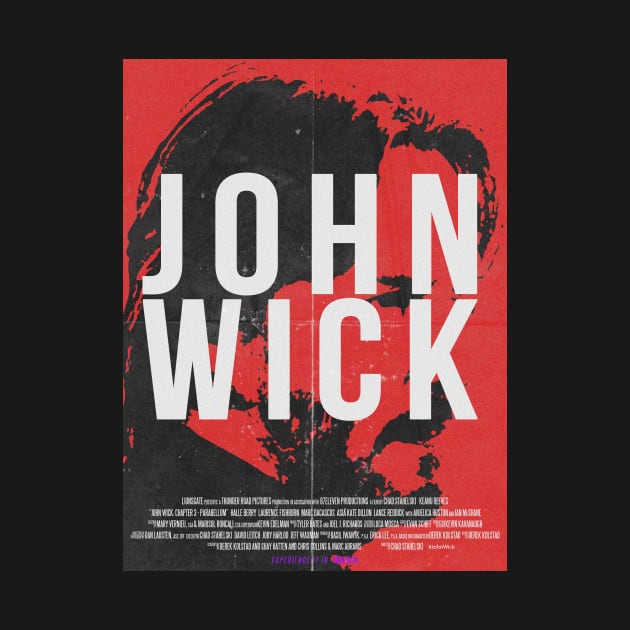 John Wick Poster by Paskwaleeno