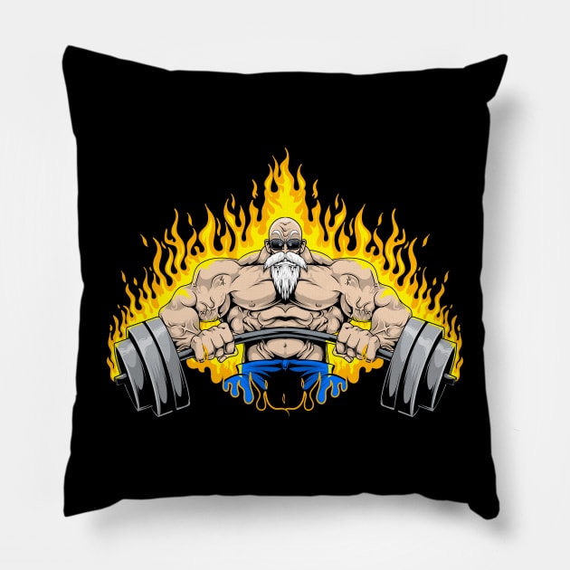 Old gym anime Pillow by Wagum Std