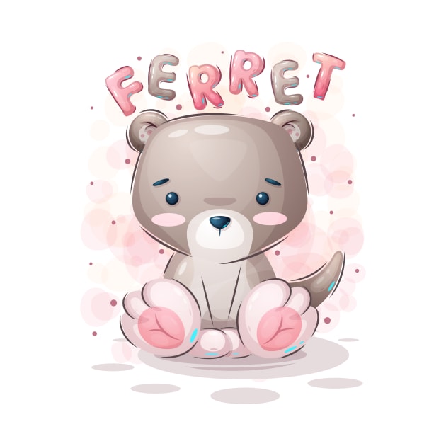 Teddy ferret by NoonDesign