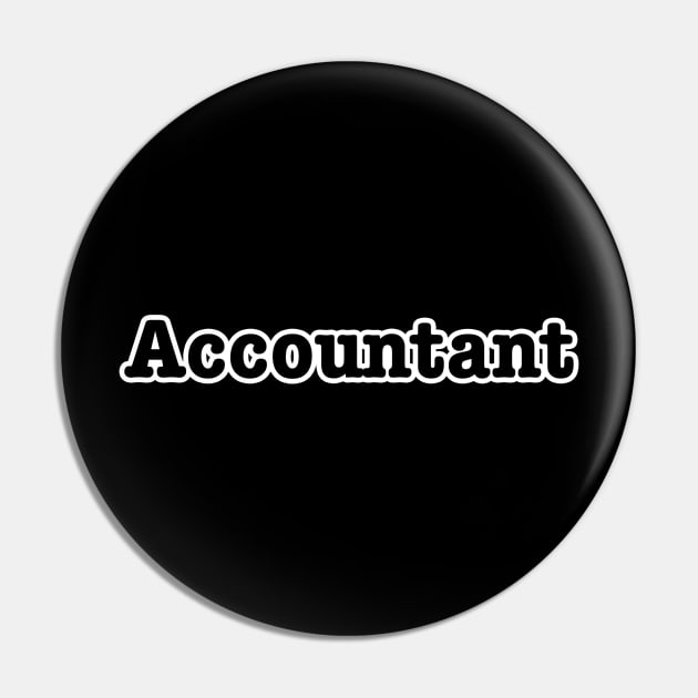 Accountant Pin by lenn