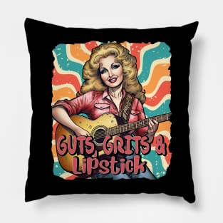 Birthday Country Music Vintage Film Retro Pillow